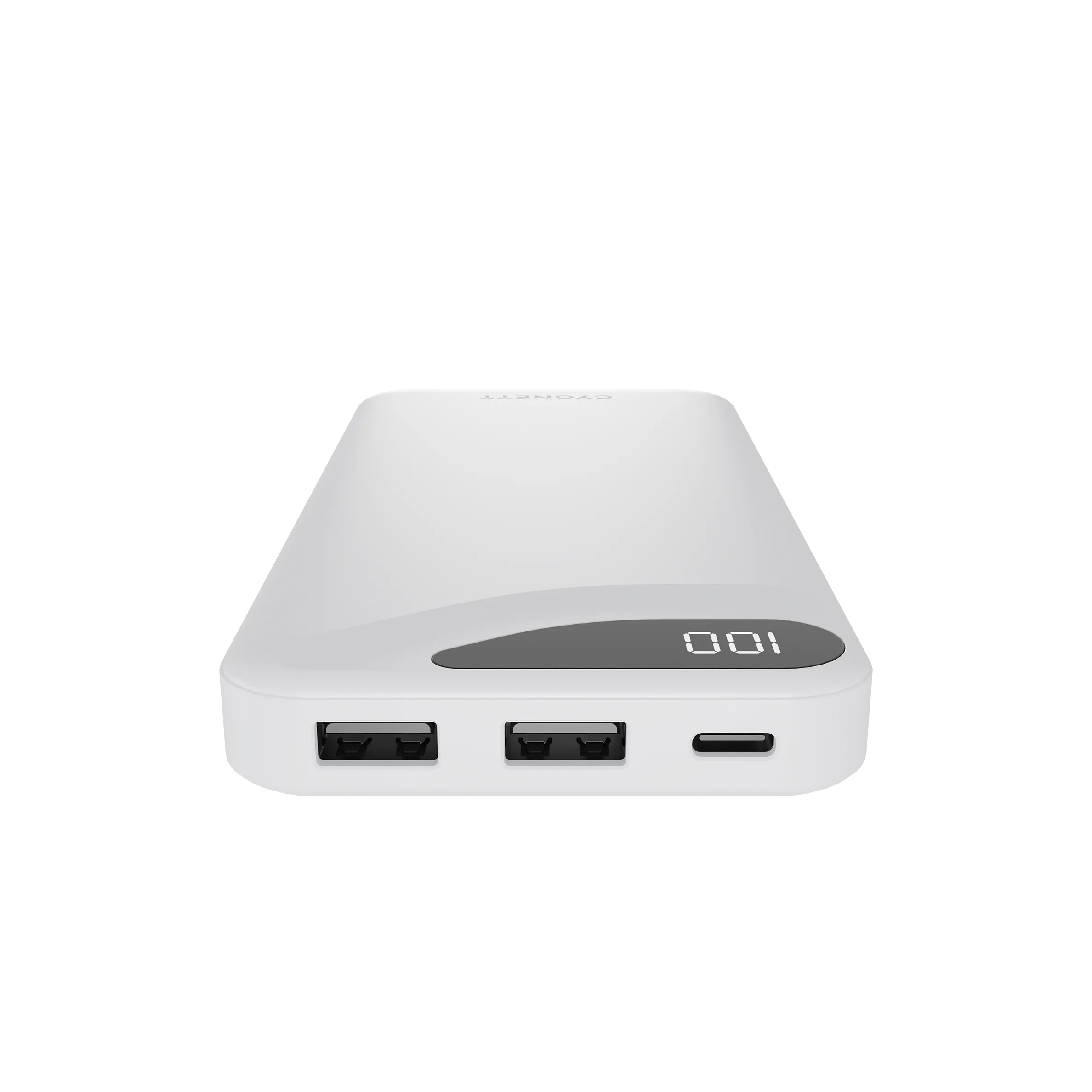 10,000 mAh Power Bank - White