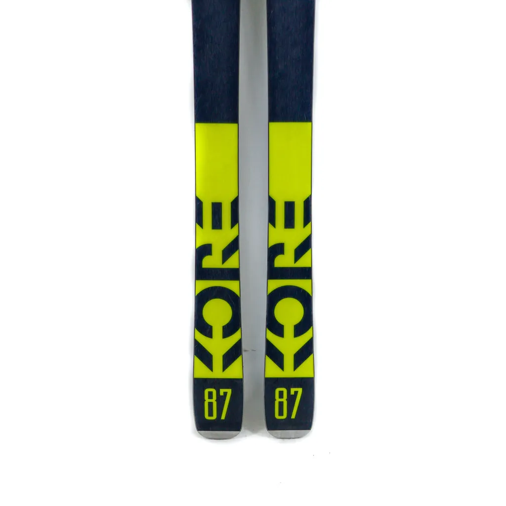 135cm Head Kore 83 Team Flat 2020 Youth Skis | USED