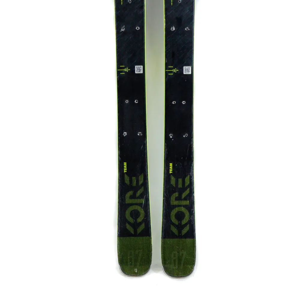 135cm Head Kore 83 Team Flat 2020 Youth Skis | USED