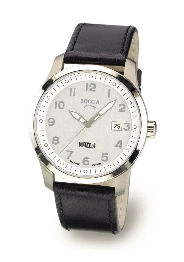 3530-01 Mens Boccia Titanium Watch