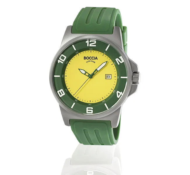 3535-31 Mens Boccia id. Titanium Watch