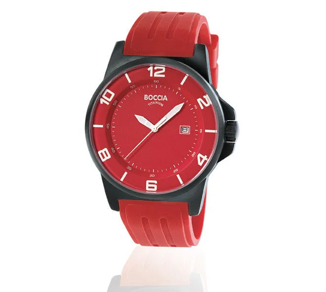 3535-52 Mens Boccia id. Titanium Watch