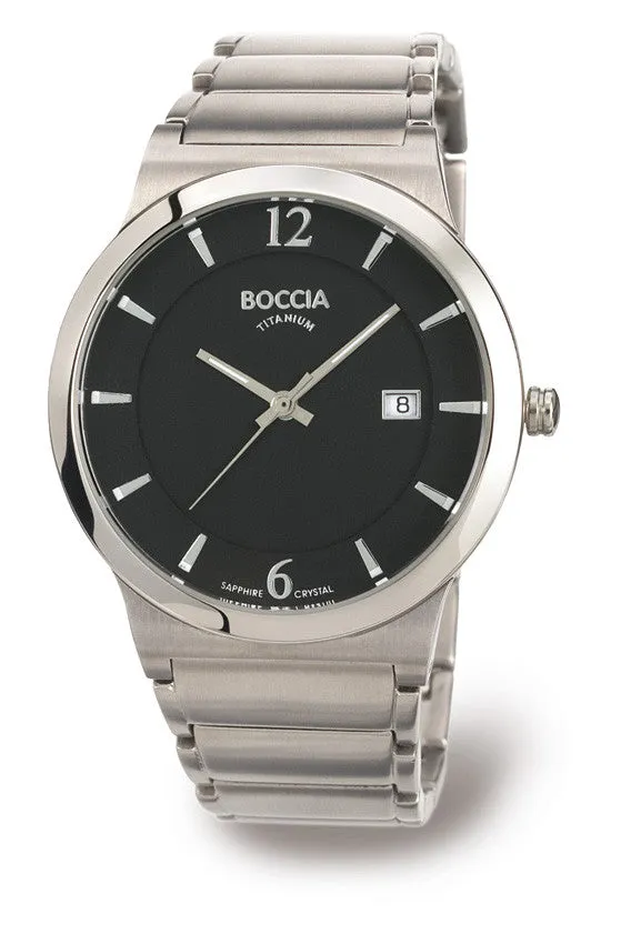 3565-02 Mens Boccia Titanium Watch