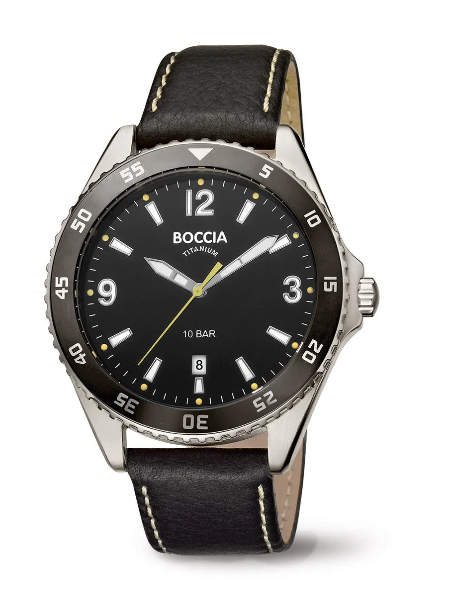 3599-02 Boccia Titanium Mens Watch