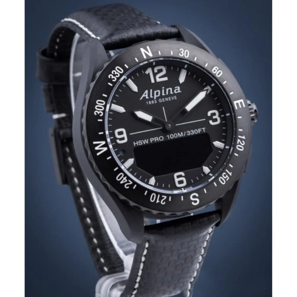 ALPINA ALPINERX SMARTWATCH  AL-283LBBW5AQ6 MEN'S WATCH