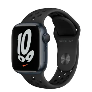 Apple Watch Series 7 Midnight Aluminum Case with Nike Sport Band