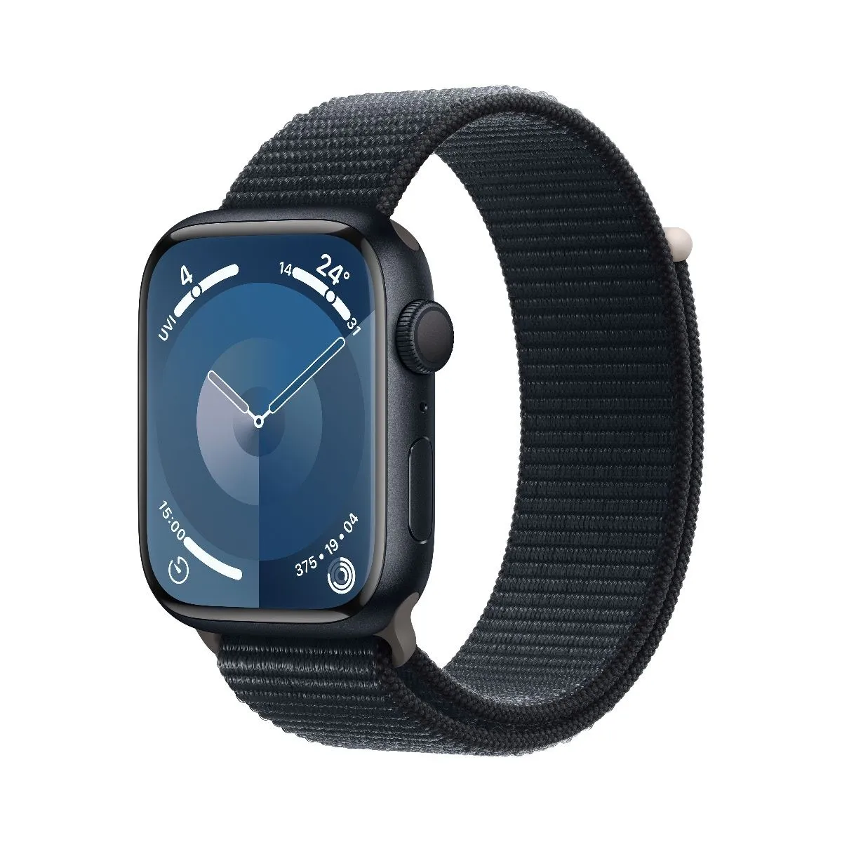 Apple Watch Series 9 Midnight Aluminium Case with Midnight Sport Loop