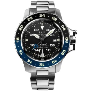 Ball Engineer Hydrocarbon AeroGMT Sled Driver Men's Black Watch DG2018C-S17C-BK