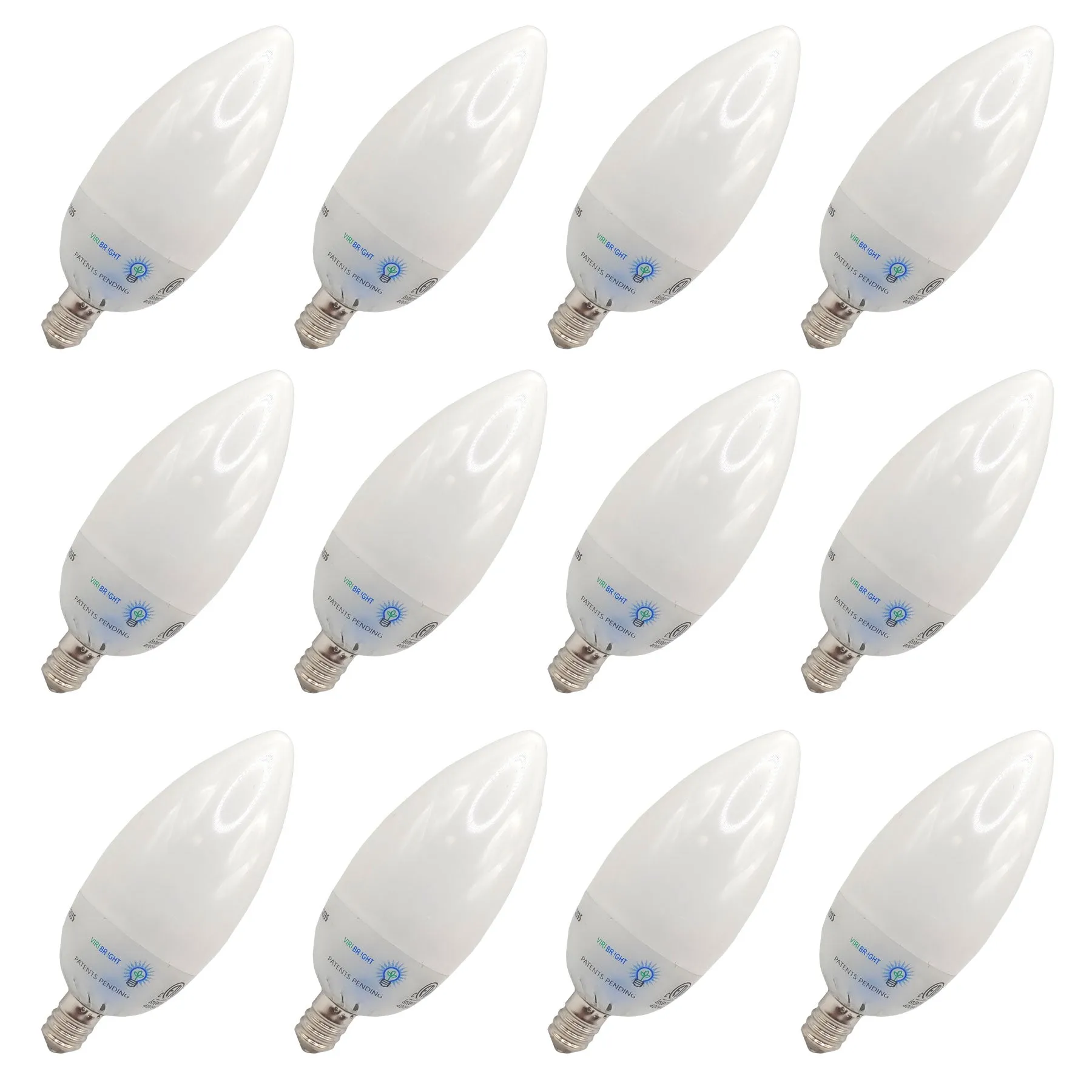 Chandelier 25-Watt Equivalent B10 E12 Frosted LED Light Bulb