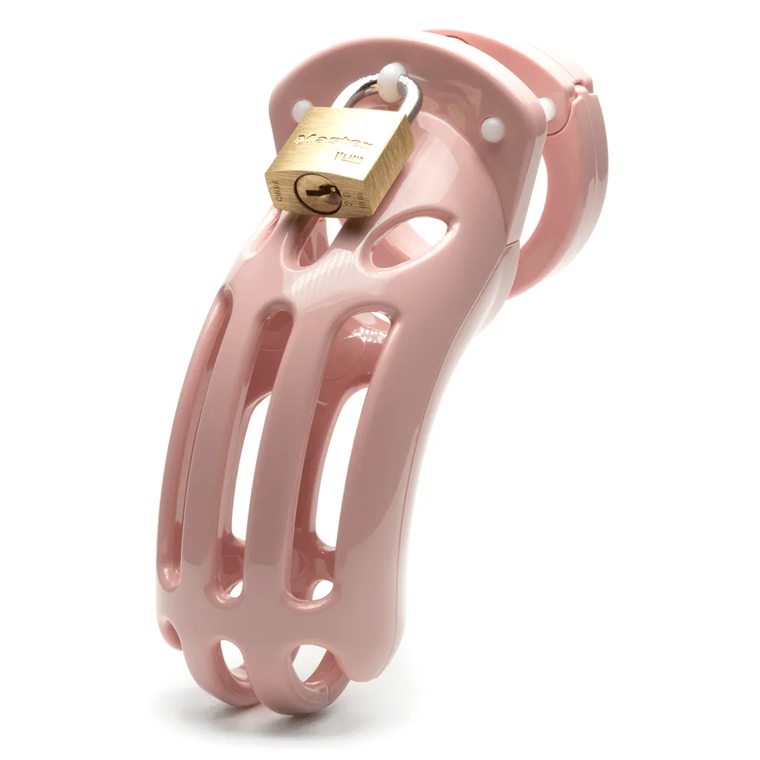 Chastity Kits The Curve Chastity Cock Cage Kit - Pink