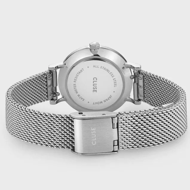 CLU Watch Boho Chic Petite Mesh White