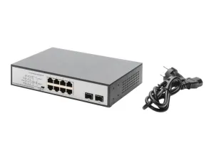 Digitus Dn-95140 - Switch - 8 Ports - Unmanaged - Rack-Mountable