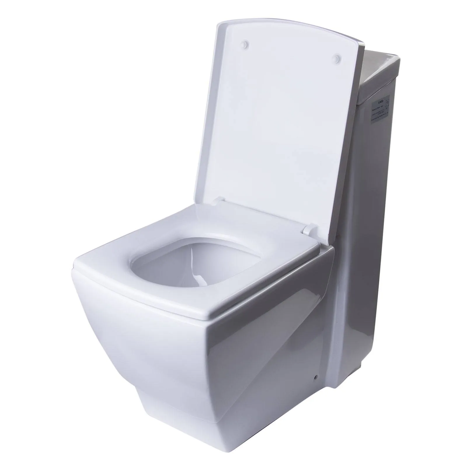 Eago TB336 One Piece High Efficiency Low Flush Eco-Friendly Ceramic Toilet