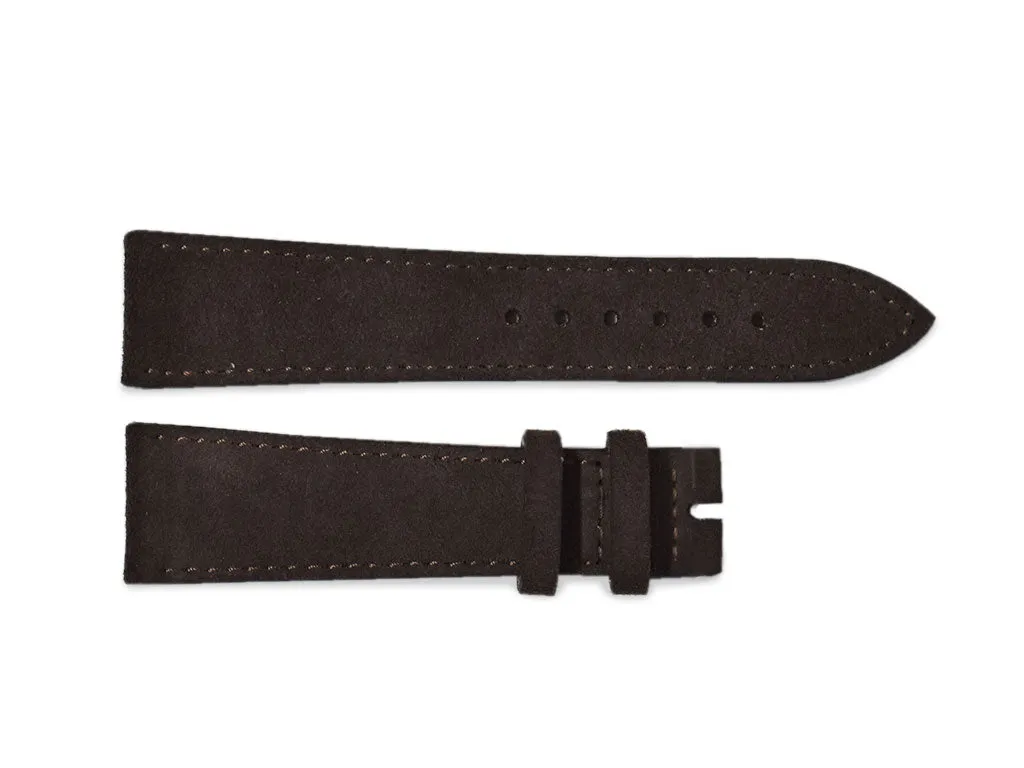 Evant Decodiver Mocha Nubuck Leather Strap - 22mm