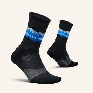 Feetures! | Trail | Max Cushion | Mini Crew | Blue Ridge Charcoal