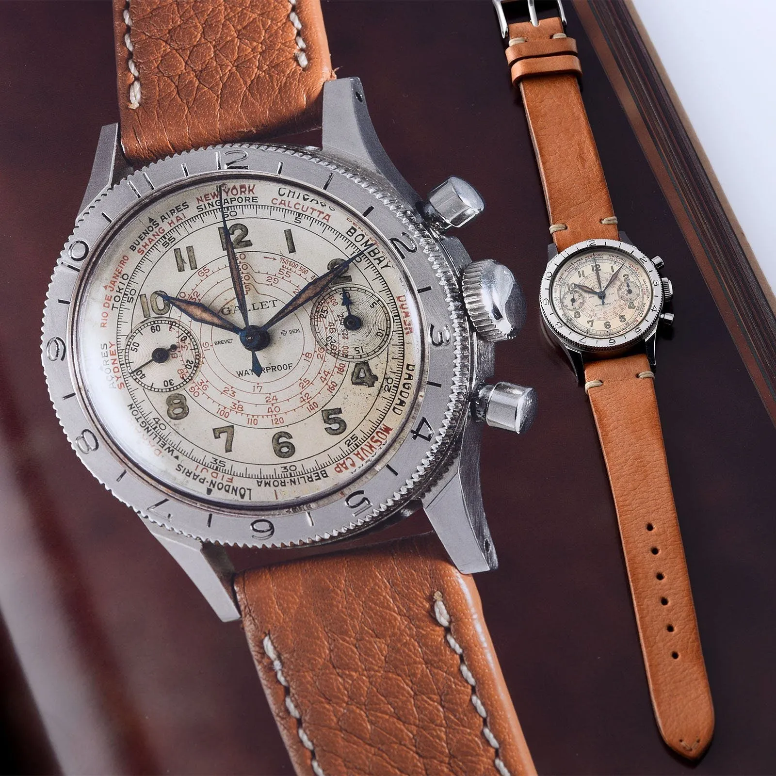 Gallet Chronograph 1940s Mk1 Flying Officer