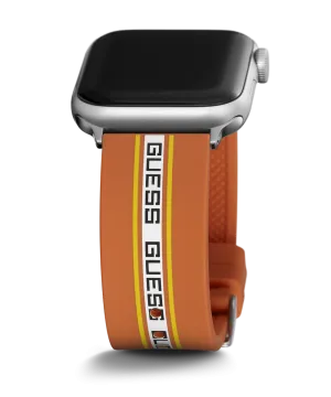 GUESS Logo Silicone Band for Apple 42-44 mm Watch