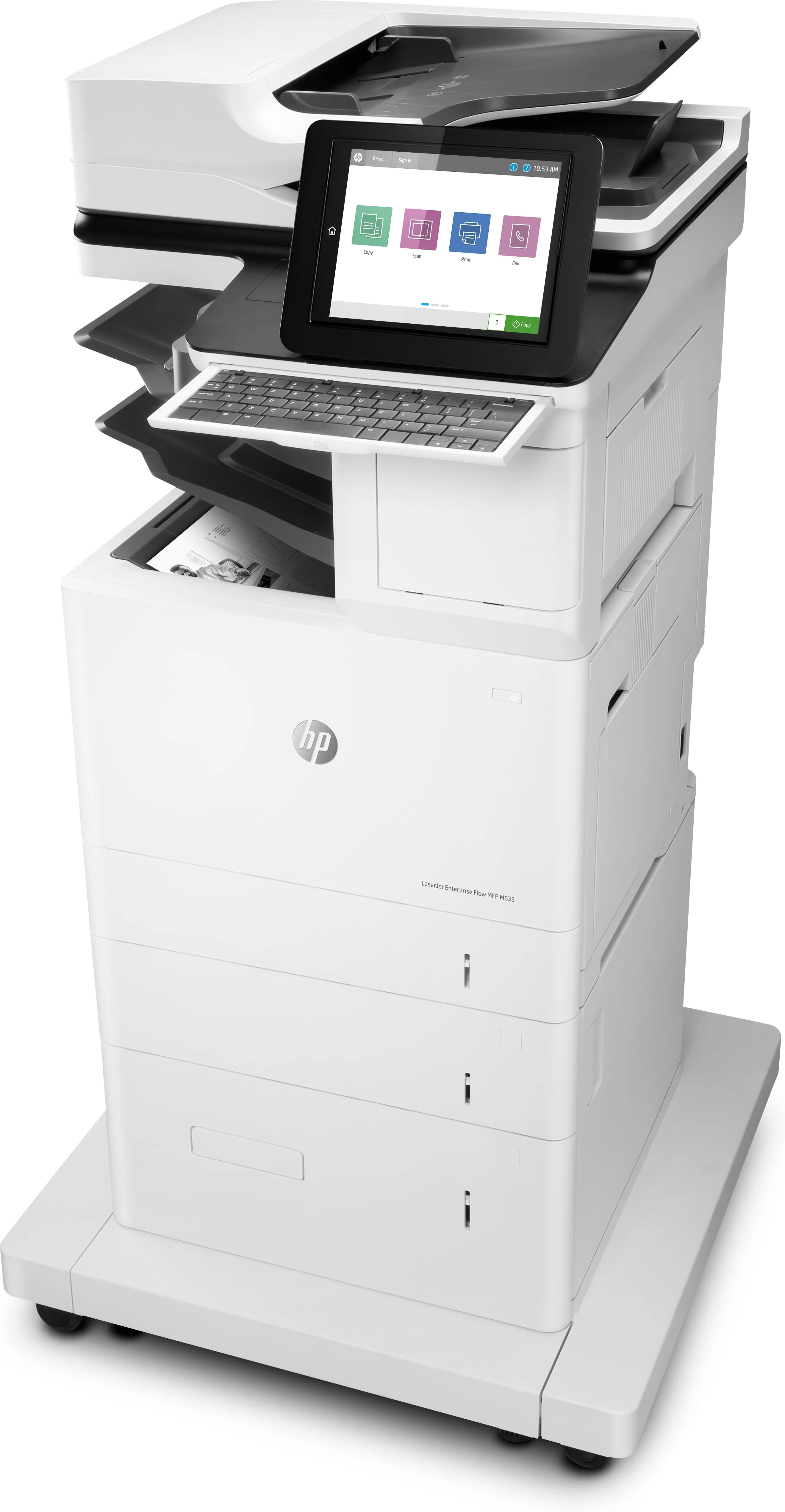 Hp Laserjet Ent Flow Mfp M635z Print