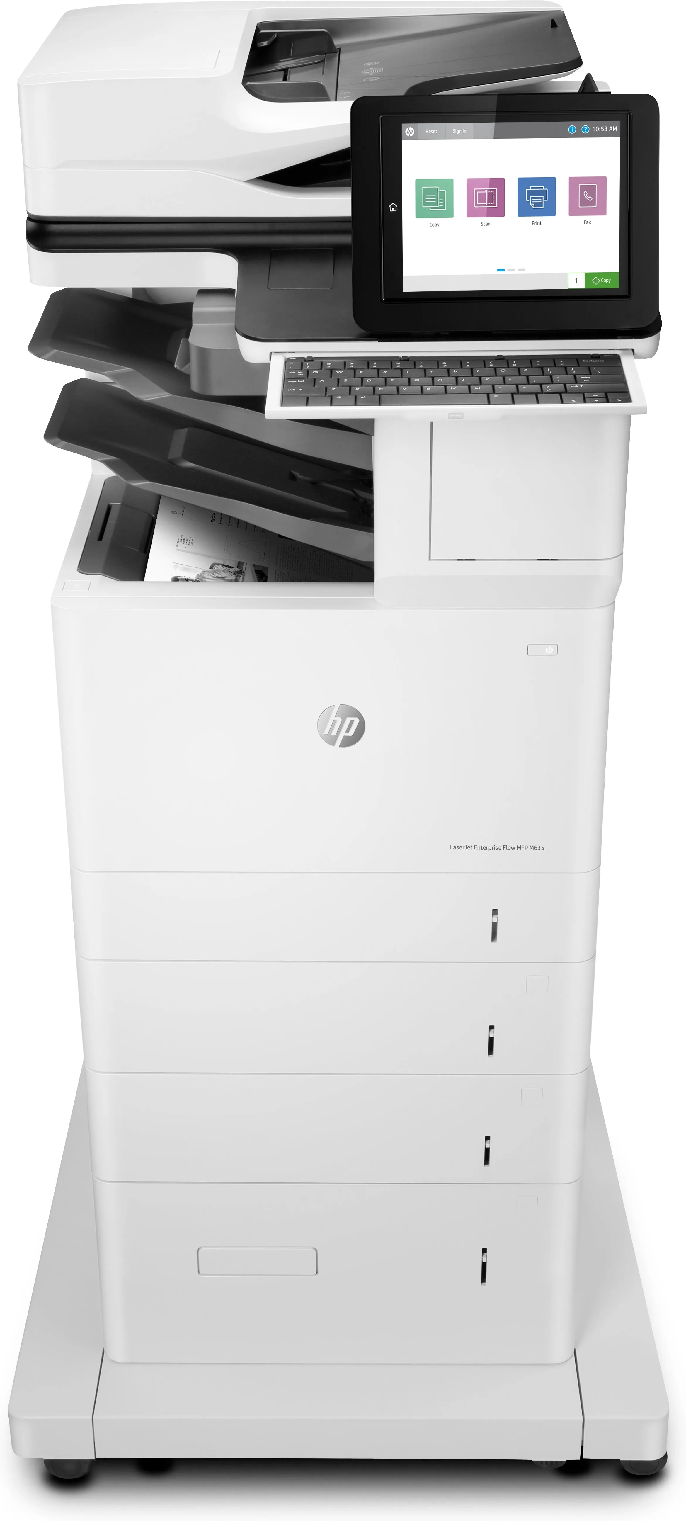 Hp Laserjet Ent Flow Mfp M635z Print