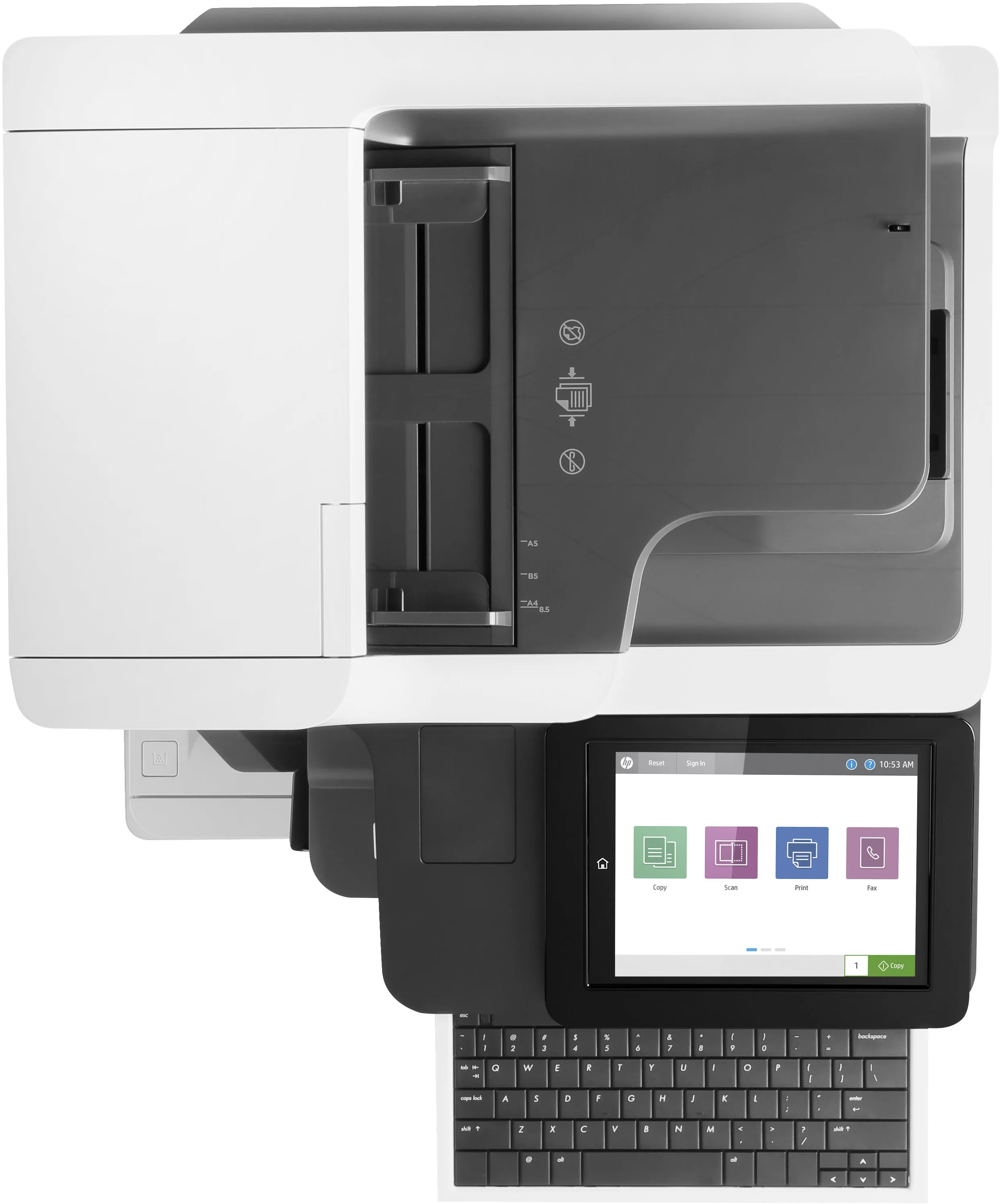 Hp Laserjet Ent Flow Mfp M635z Print