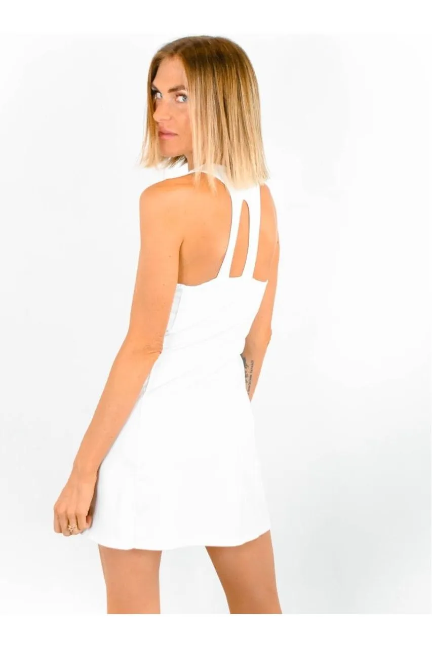 Keyhole Back Active Dress