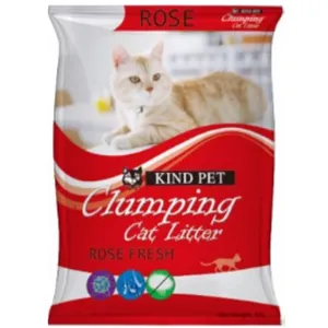 Kind Pet Clumping Coarse Cat Litter 10L - Rose