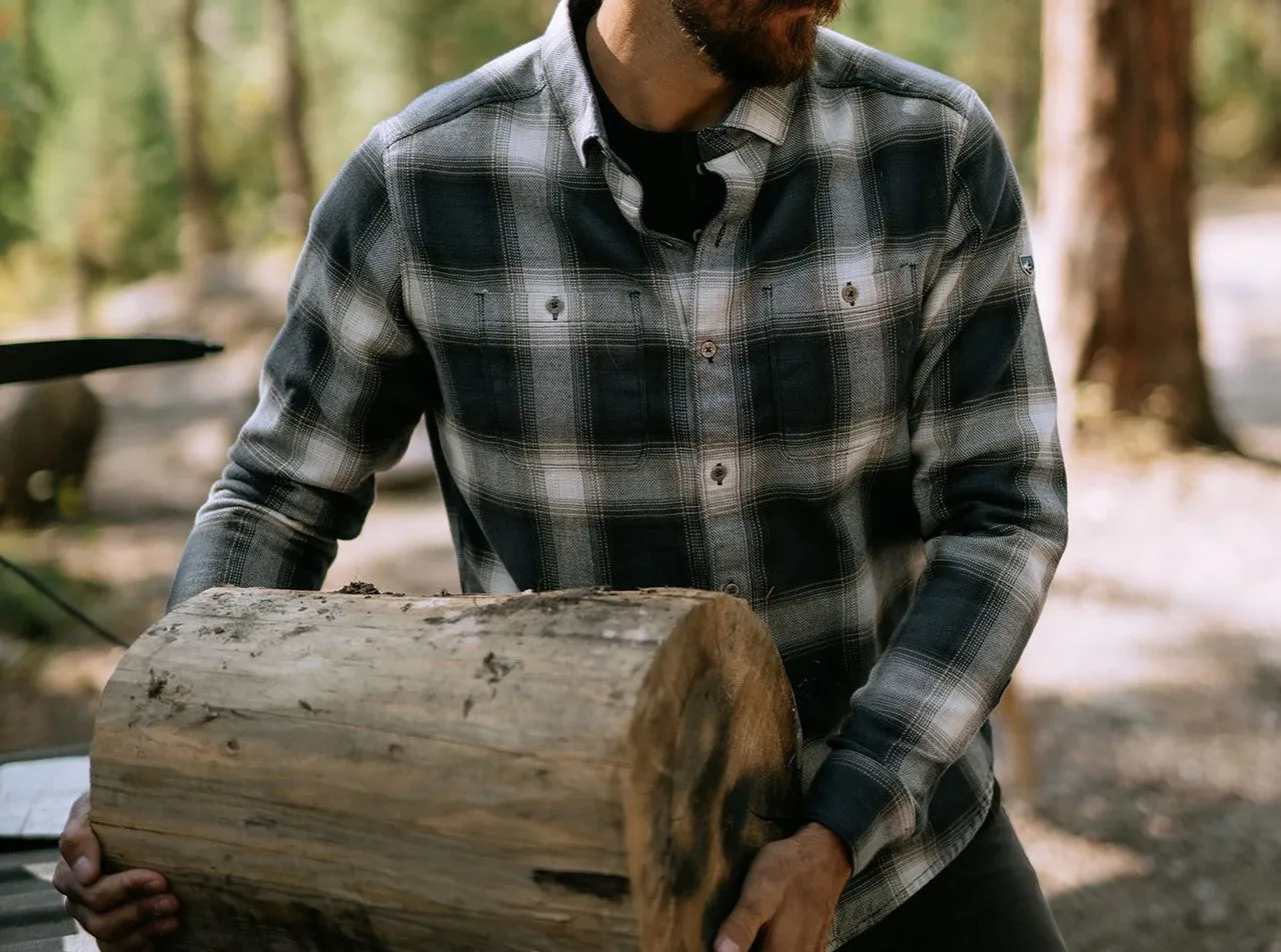 Mens Law Flannel Long Sleeve