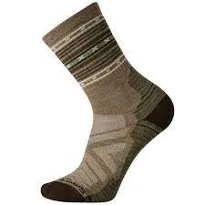 Men's PF Hike Light Cushion Spiked Stripe Crew Sock