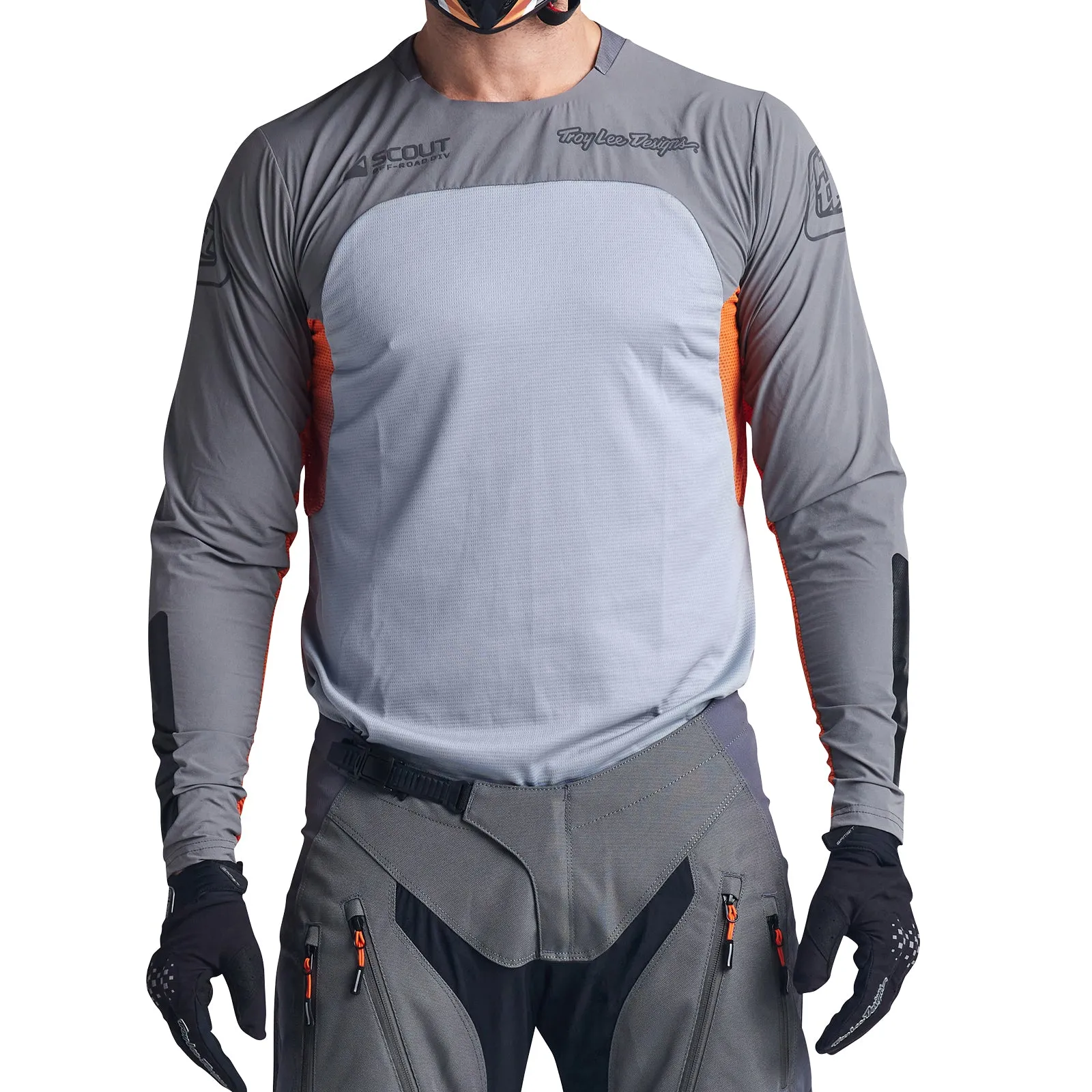 Scout SE Jersey Systems Gray / Neon Orange