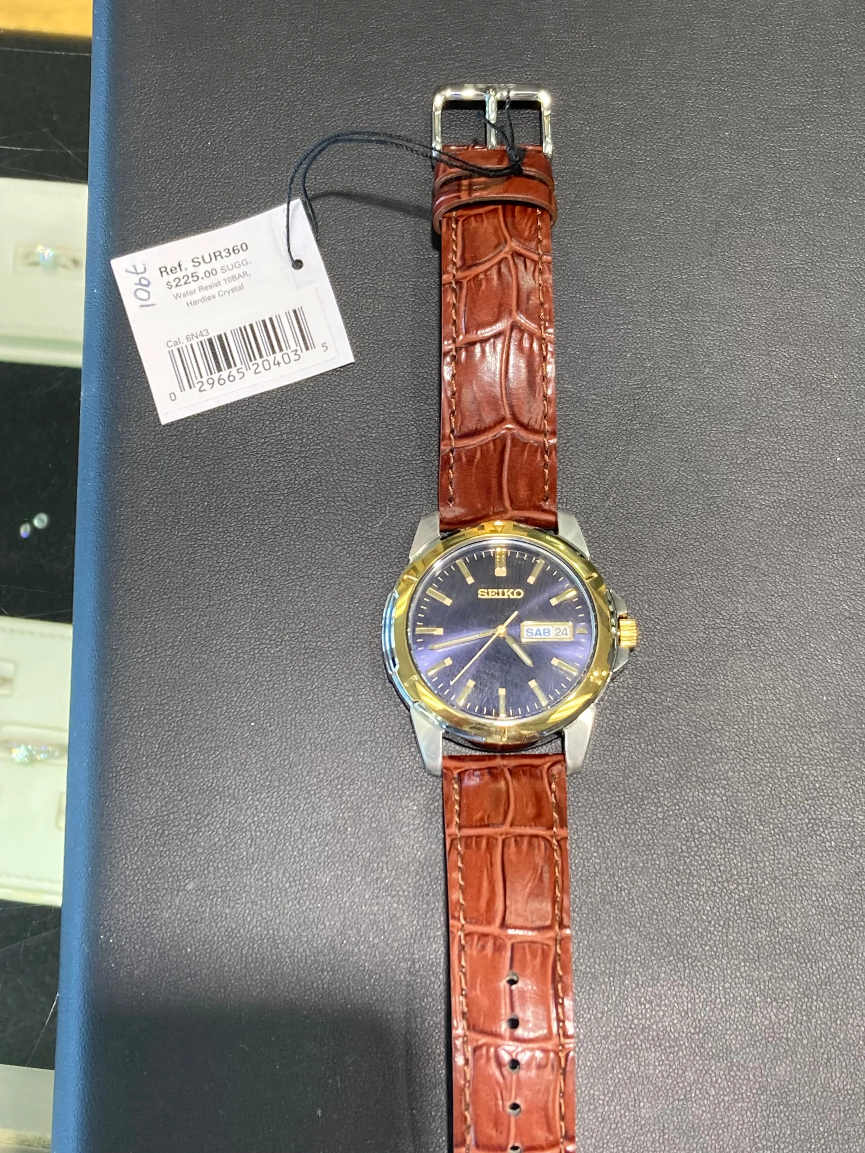 Seiko Watch With Day And Date