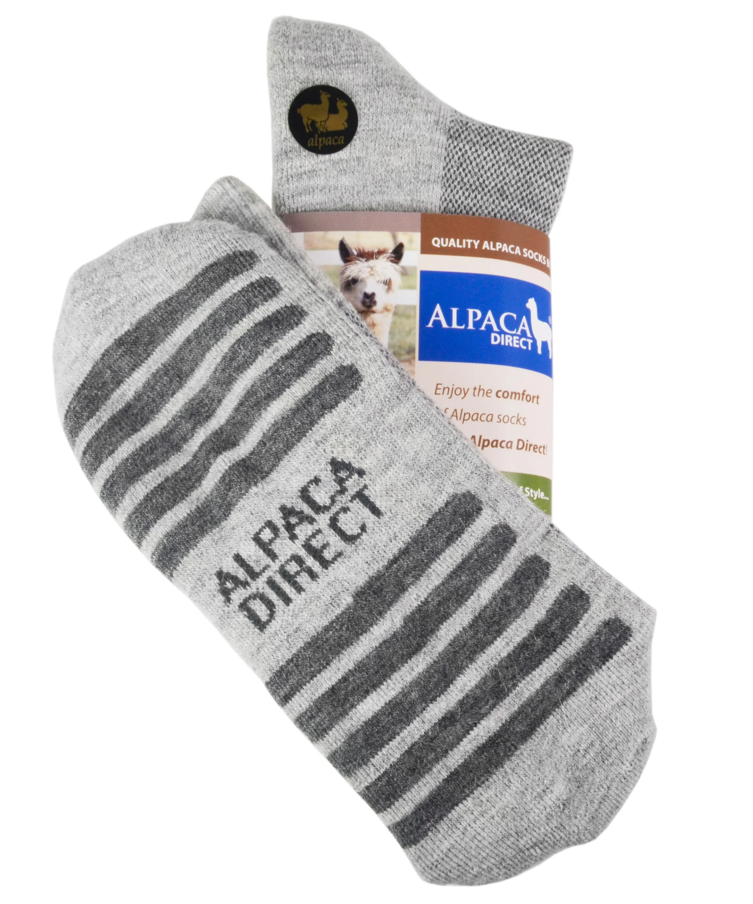 Selkirk Alpaca Crew Socks