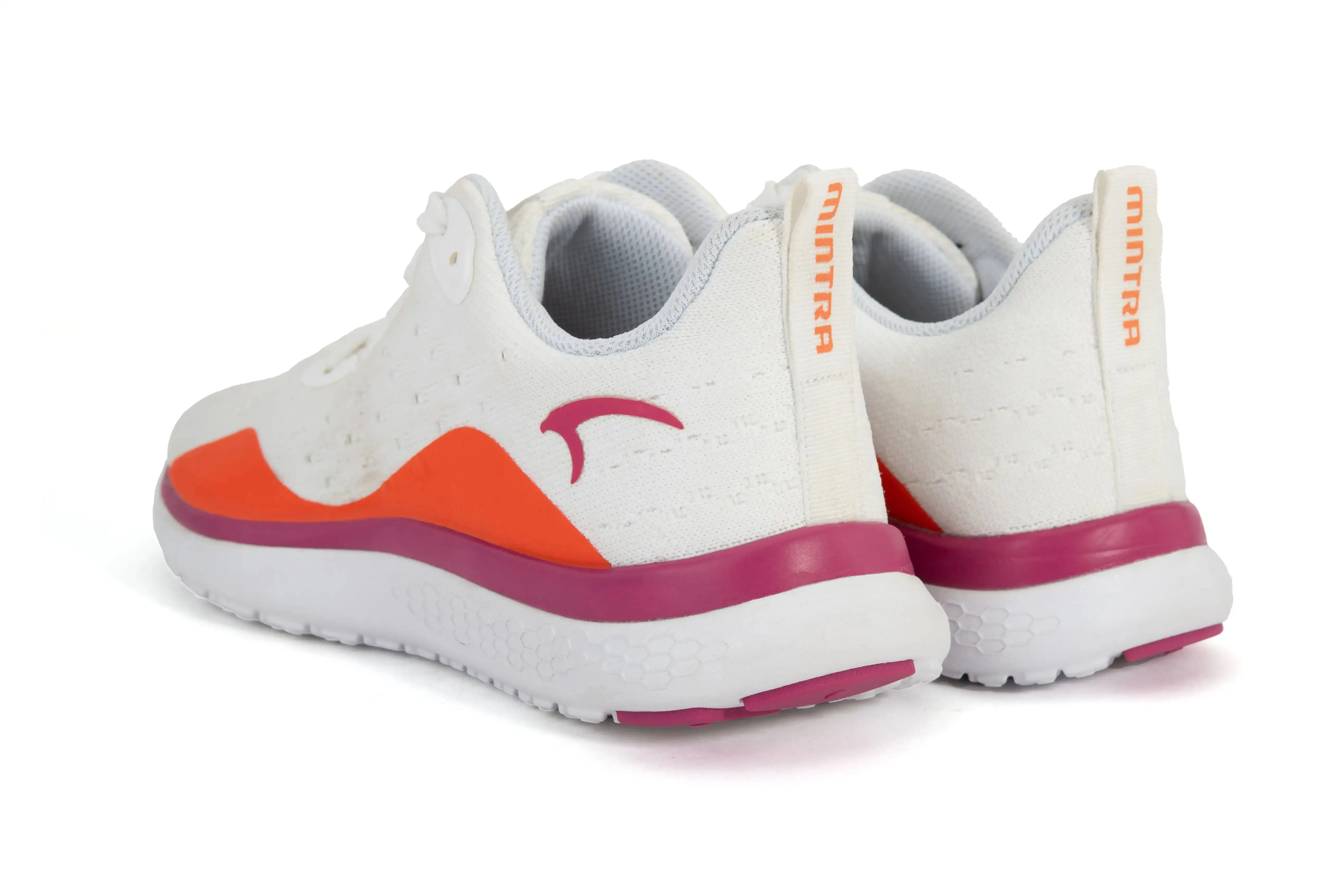 Stride White x Orange x Fuchsia Men