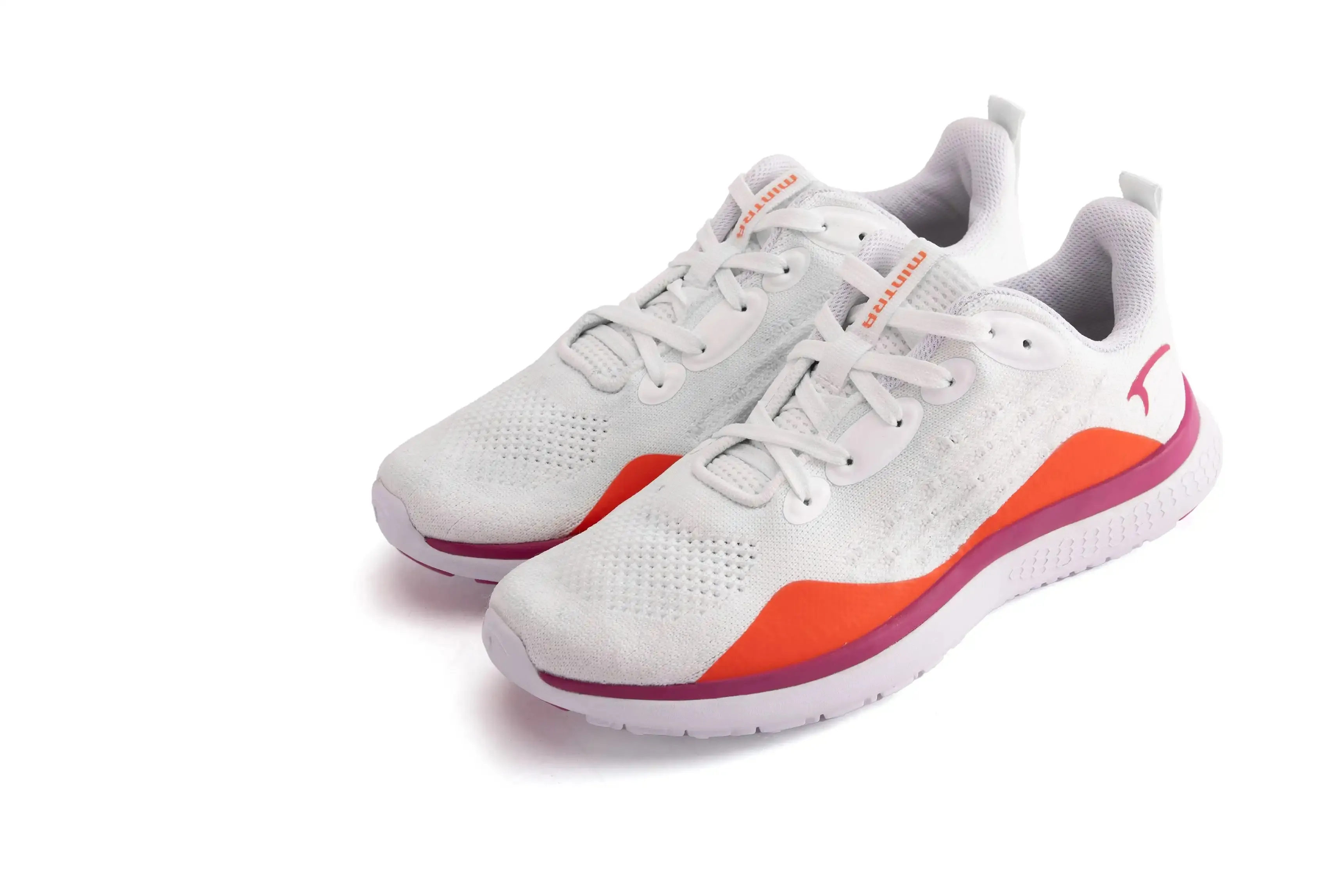 Stride White x Orange x Fuchsia Women