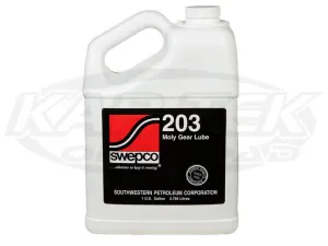 SWEPCO SAE Grade 250 Transmission Moly Gear Oil ISO 1000 Grade 1 Gallon