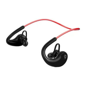 Wireless Sports Headphones, Bluetooth 4.1 and Above, Earbuds CVC 6.0 Noise Reduction Headphones with Inbuilt Mic, 4Hr Playtime, Power Display, IPX4 Waterproof